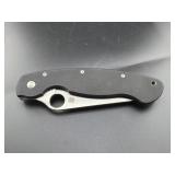 SPYDERCO SINGLE BLADE FOLDING KNIFE SCN10PBK