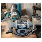 Delta 6" Thin Line Bench Grinder w/ Flex Lamp