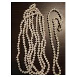 (2) Genuine Pearl Necklaces