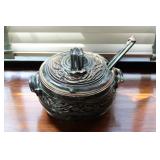 Glazed Terracotta Hand Crafted Soup Tureen
