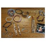 Various Jeweled & Beaded Bracelet Collection
