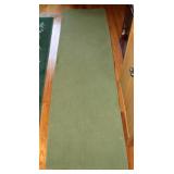 Green Runner Rug