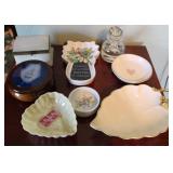 8pc. Women's Trinket Dish Collection w/ Bottle