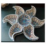 Kamsah Bohemian Blue Star Dipping/ Serving Set