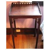 Vintage Chippendale Style Tea Table