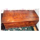 Vintage Cedar Blanket Storage