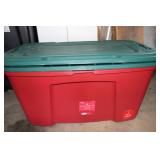 (2) Durabilt Totes w/ Rollers & Lids