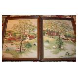 Vintage Needlepoint Tapestries