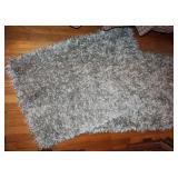 Set of 2 Safavieh New Orleans Silver Shag Rugs