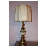 Vintage Stiffel Style Brass Table Lamp