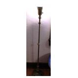 Antique Art Deco Style Brass Floor Lamp