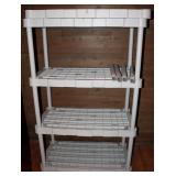 Rubbermaid Plastic Storage Shelf