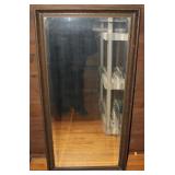 Vintage Beveled Glass Framed Mirror