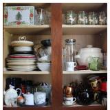 Large Assorted Kitchen Dishes Collection