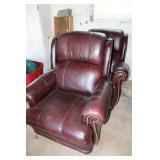 (2) Vintage Faux Leather La-Z-Boy Recliners