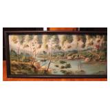 James & Hughes East Tenn. Blue Ridge Painting