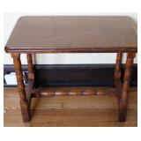 Antique Victorian or Spool Legged Side Table