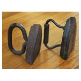 Atq Hand Forged Primitive Solid Cast Iron Sad Iron