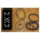 Cultured Pearl Bracelet & Earring Collection