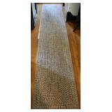 Soft Woven Patterned Runner Rug