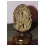 Hand Carved Wooden Elephant Carving