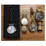 4pc. Assorted Men's Wrist Watches