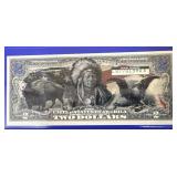BUFFALO CHIEF AND EAGLE COMMEMORATIVE