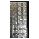 16 BUFFALO NICKELS AND 8 WHEAT PENNIES