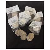 14 WALKING LIBERTY HALF DOLLARS -