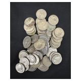 72 WASHINGTON QUARTERS - ASSORTED DATES
