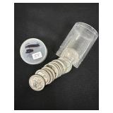 12 WASHINGTON QUARTERS - 90 PERCENT SILVER -