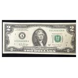 2017 2 DOLLAR BILL - UNCIRCULATED