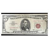 1963 STAR NOTE - 5 DOLLAR