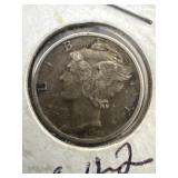 1942 MERCURY DIME