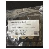 3 BUFFALO NICKELS