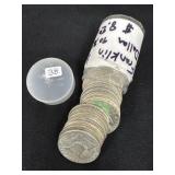 20 FRANKLIN HALF DOLLARS - 90 PERCENT SILVER -