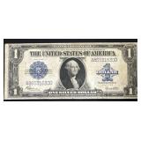 1923 ONE DOLLAR SILVER CERTIFICATE LARGE
