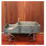 Shine Company Green Cedar Buckboard Wagon
