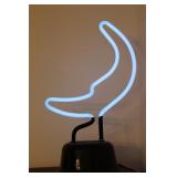 Vintage Style Blue Moon Neon Light