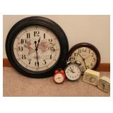 Collection of Wall Clocks & Alarm Clocks