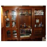 3pc Vintage Wooden Enterainment Center