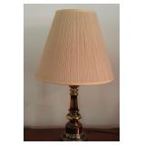Vintage Brass Table Lamp #2
