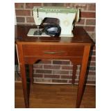 Singer 252 Fashion Mate Sewing Machine w/ Cabinet