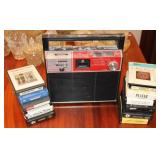 Vintage Seiko 8- Track Player w/ 8-Tracks