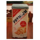 Vintage Nabisco Premium Saltine Crackers Tin