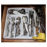 Flatware & Serving Ware Drawer Contents