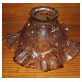 Vintage Fenton Glass Cabbage Rose Shade