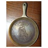 Vtg Brass Souvenir Opryland Nash. Tenn. Frying Pan