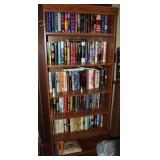 Hard Back Book Collection & Book Shelf