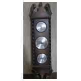 Vintage Wooden Focal Weather Station